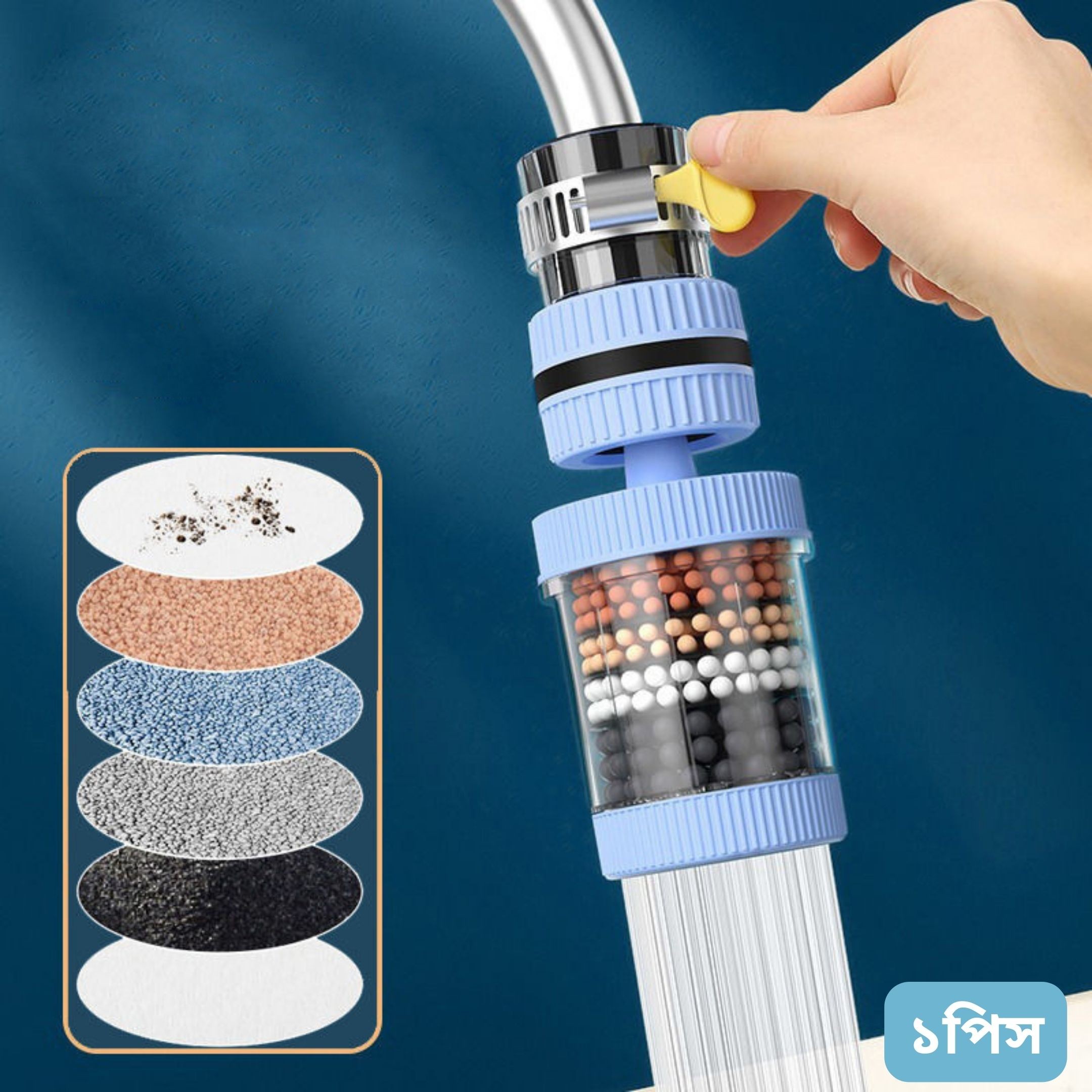 1Pis Tap Head Water Filter