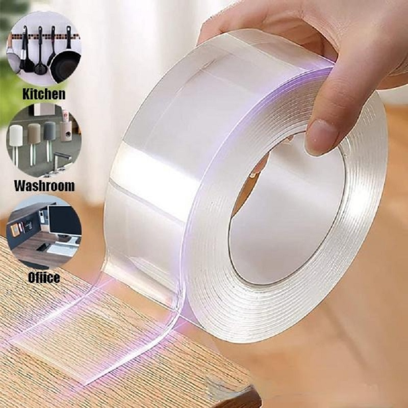 Premium Quality Double Sided Nano Adhesive Tape (3 Meter ) SKURVDSNAT