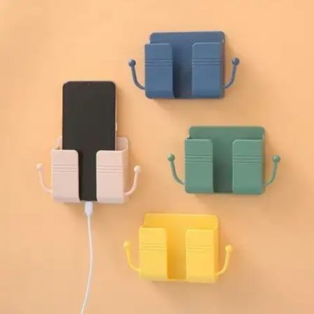 5 pcs Universal Wall Mount Charger Phone Holder Stand Wall Holder